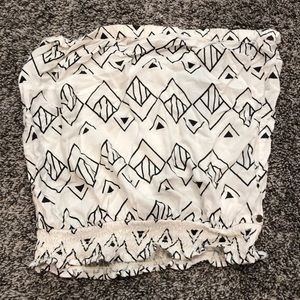 Oneill strapless top